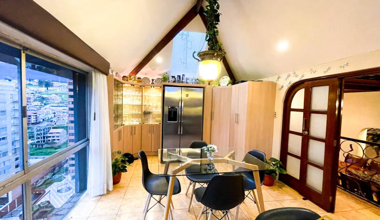 Comedor moderno Penthouse