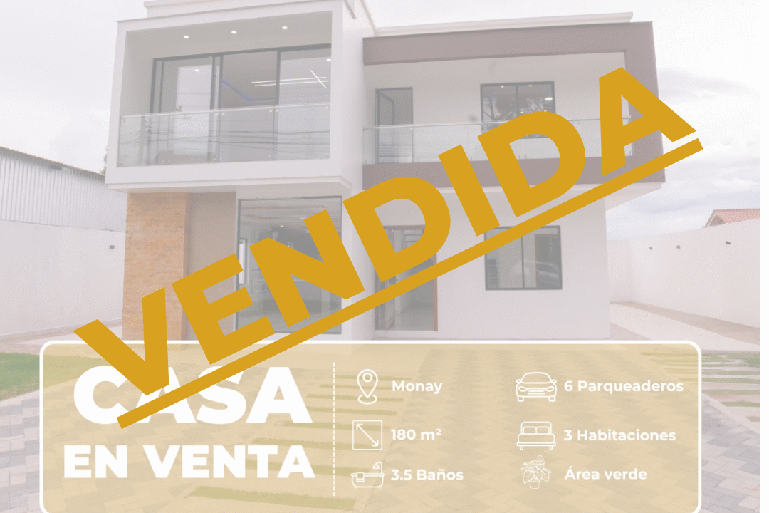 VENDIDA casa valle