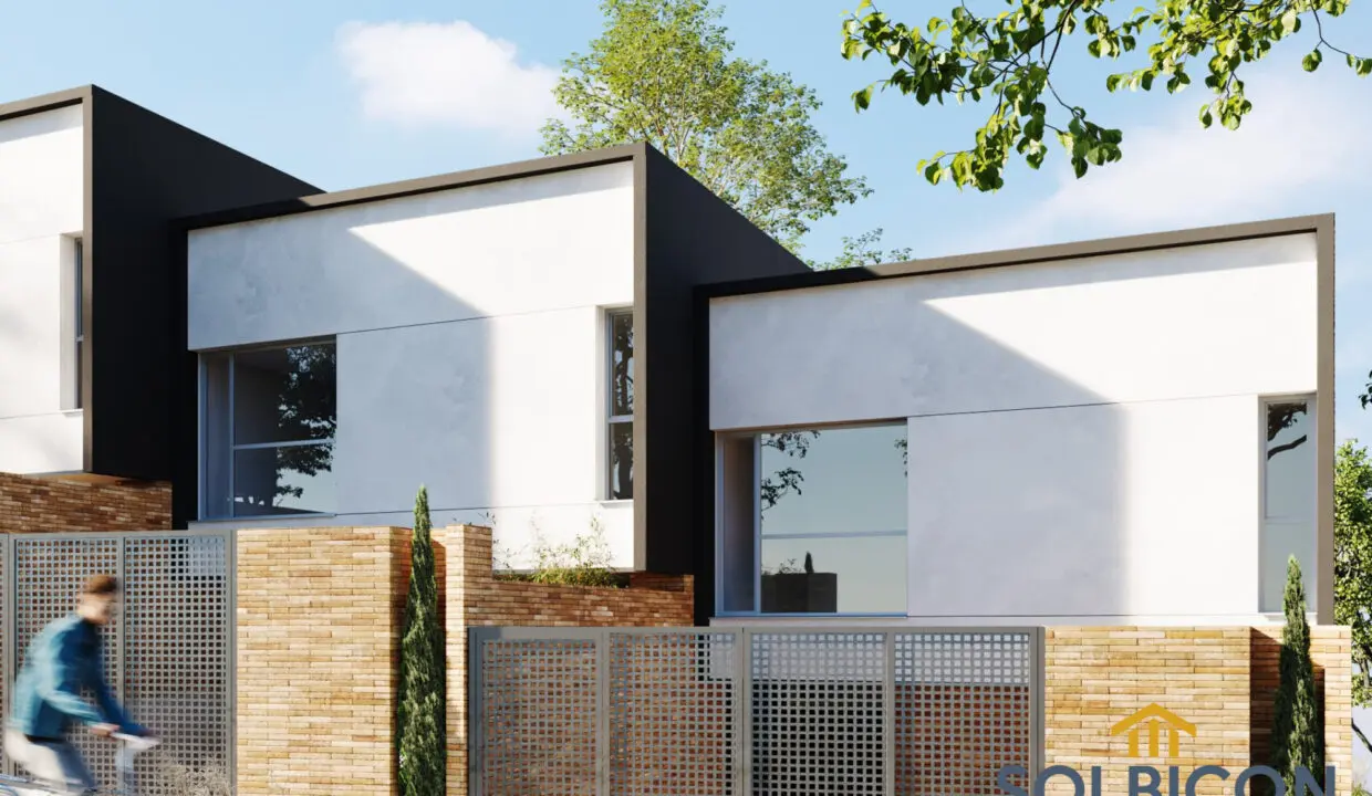 Fachada Colinas Racar Casas VIP Cuenca