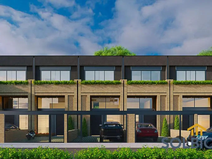 fachada casas boho de venta en cuenca