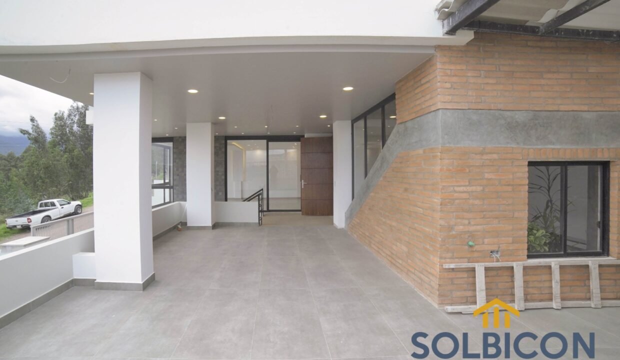 Terraza casa de lujo cuenca