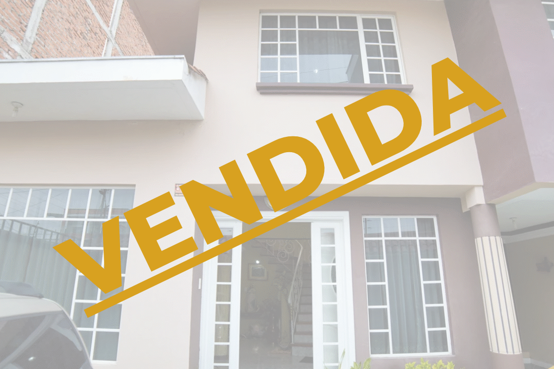 VENDIDA casa