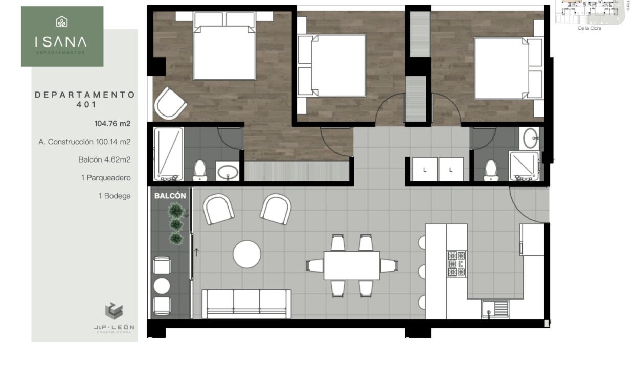 planos 6 departamentos vip cuenca