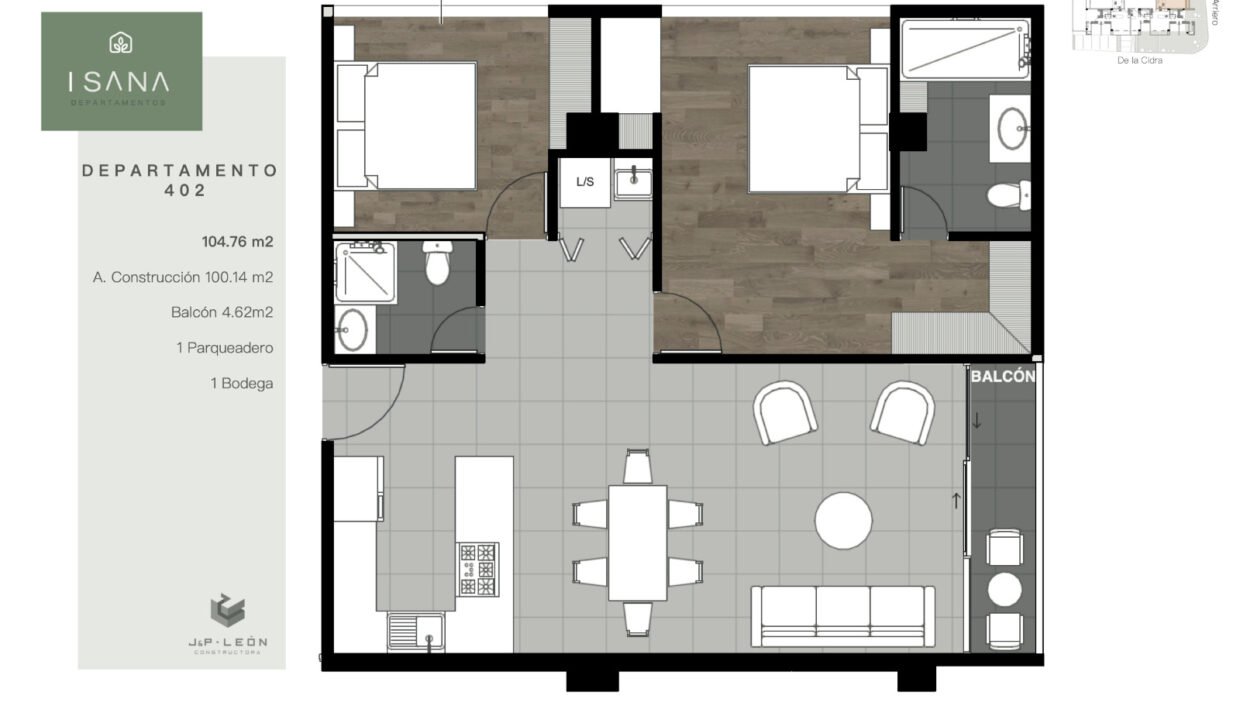 planos 9 departamentos vip cuenca
