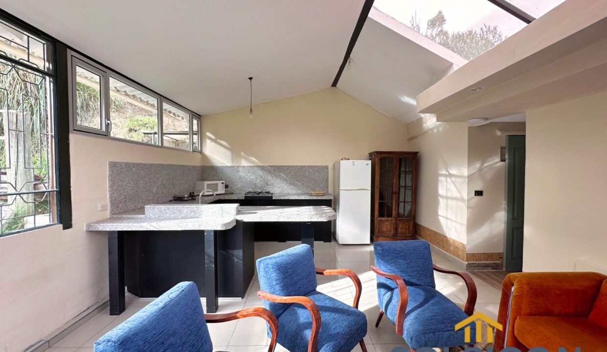 segunda sala fachada Casa de campo Zhullin Alto