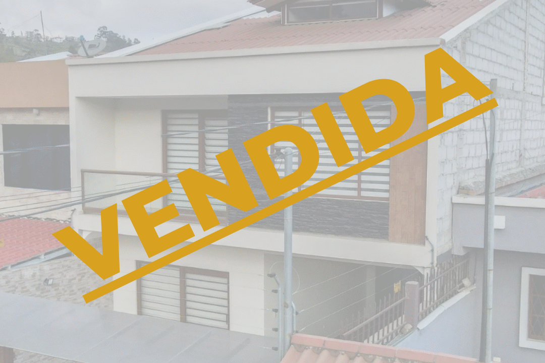 VENDIDA casa