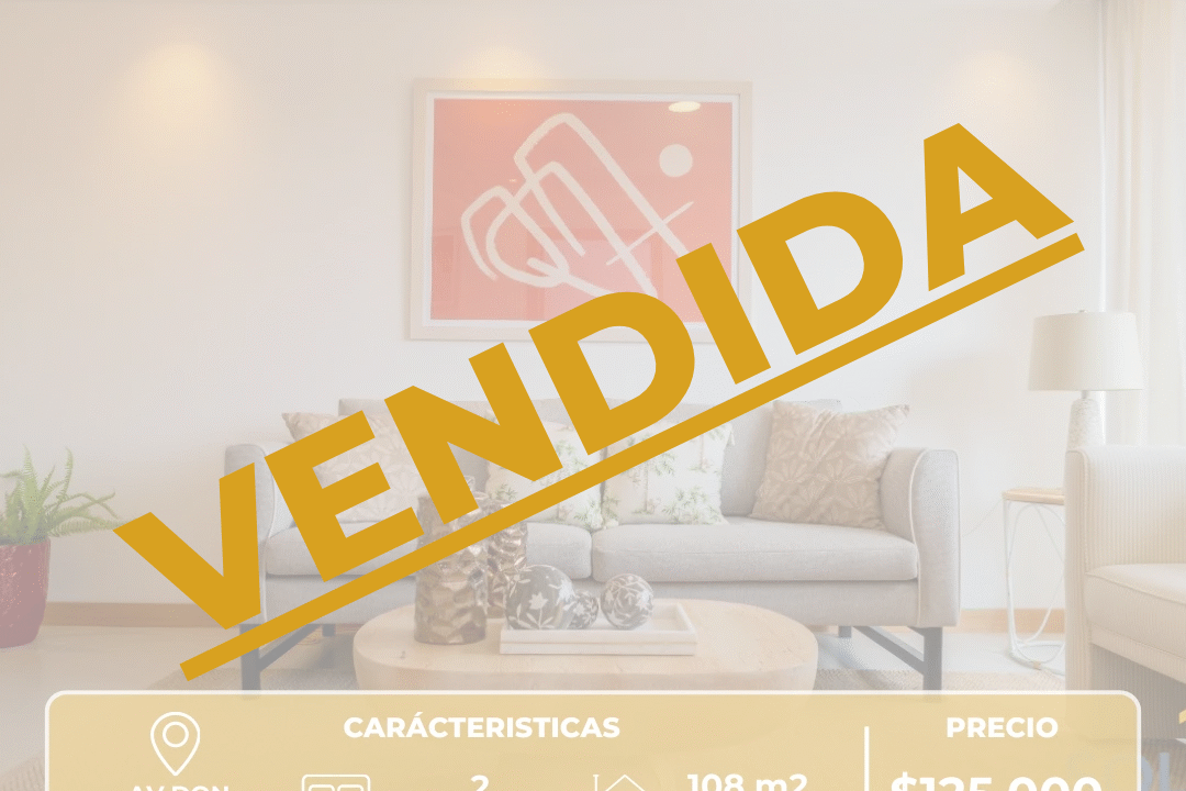 VENDIDA departamento