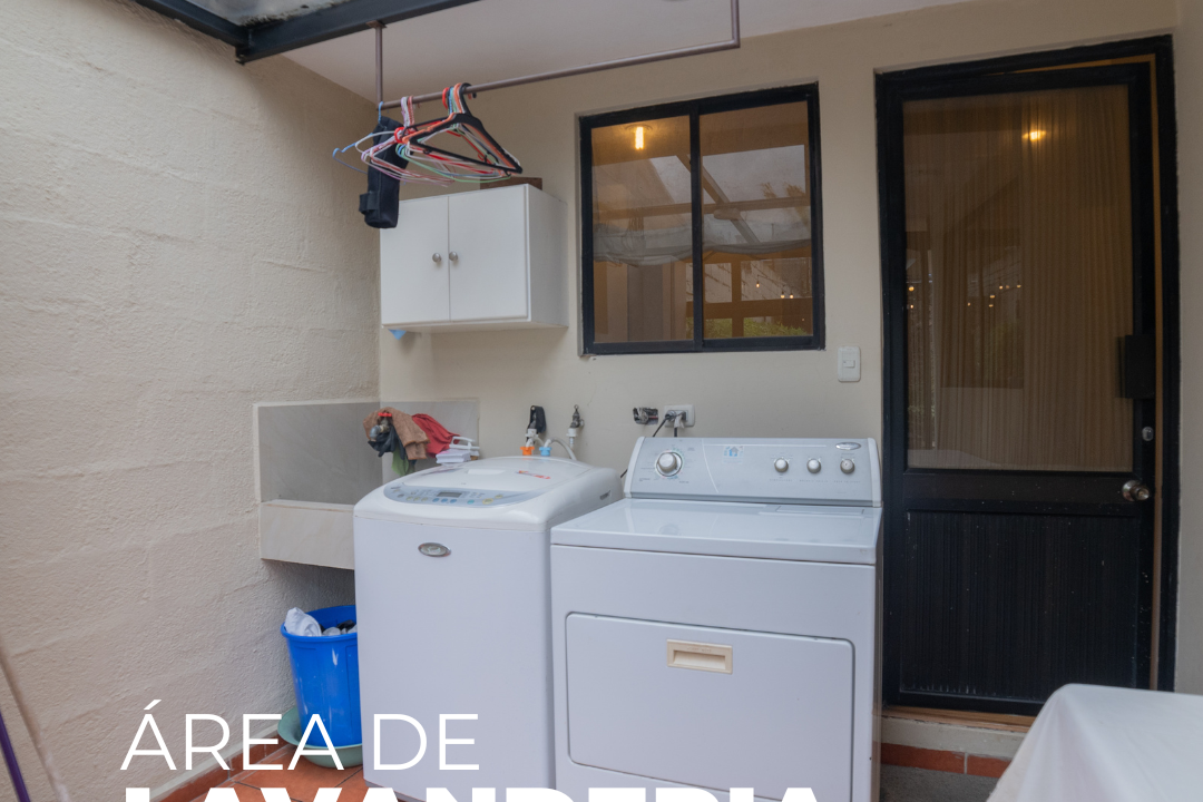área de lavanderi  casa rio amarillo