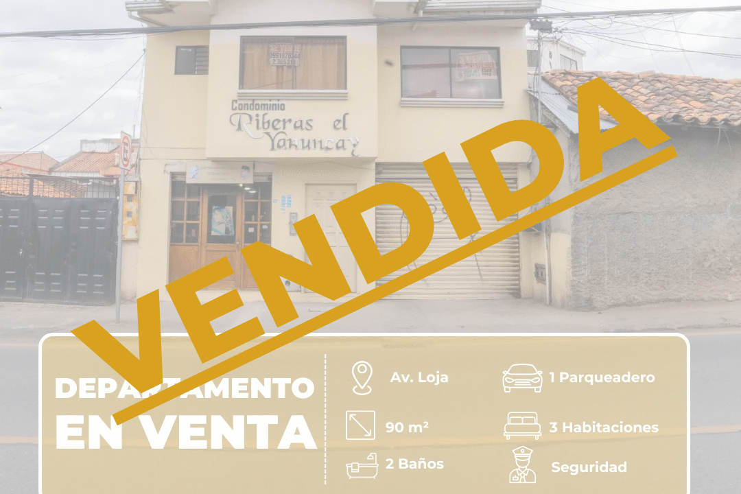 VENDIDA departamento