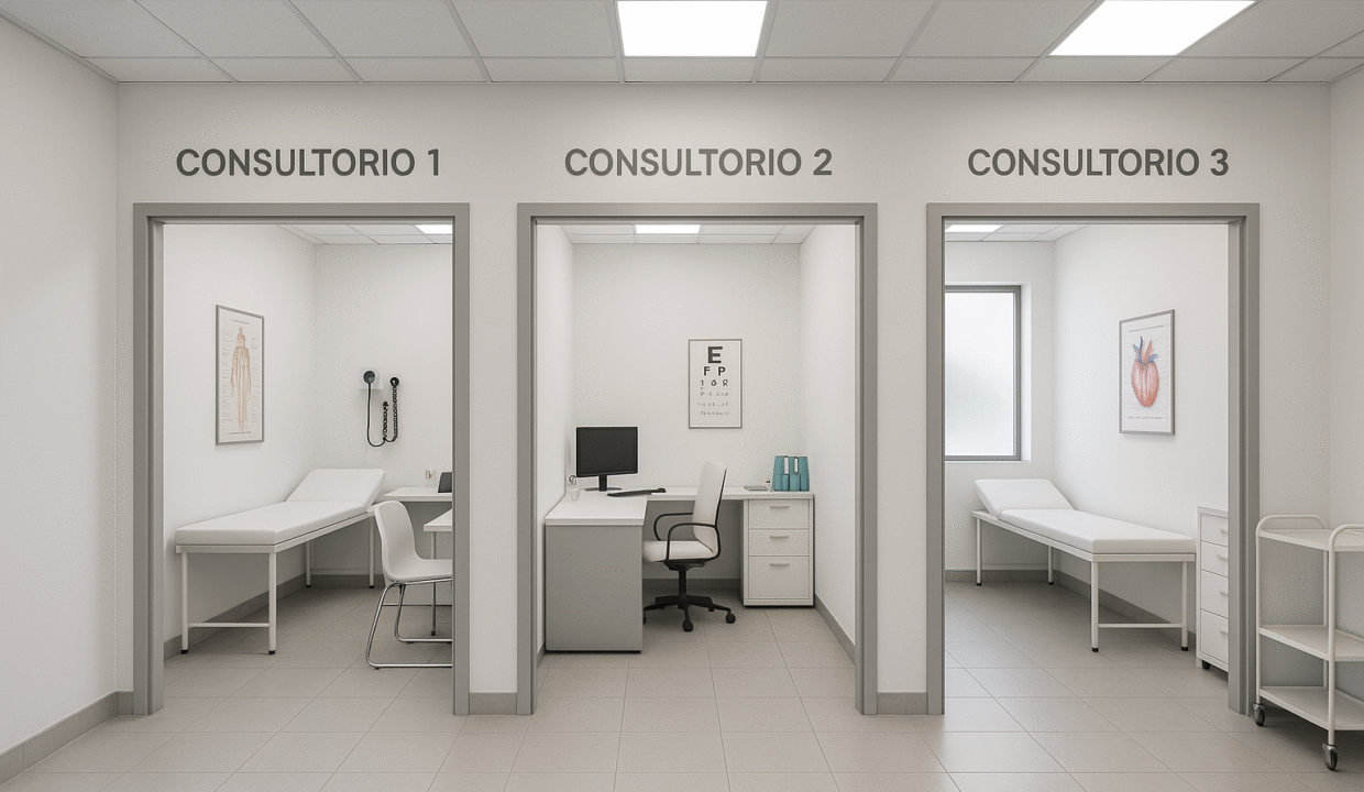 Consultorios medicos en la Av. Paucarbamba