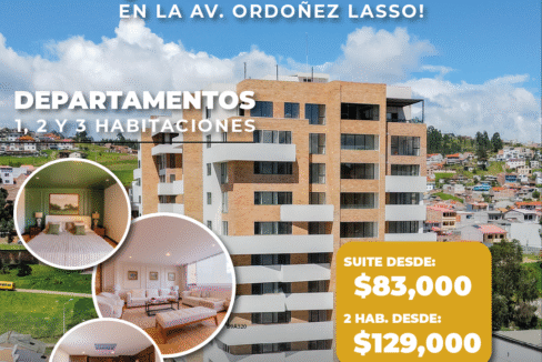 Departamentos Ordoñez Lasso - Solbicon.