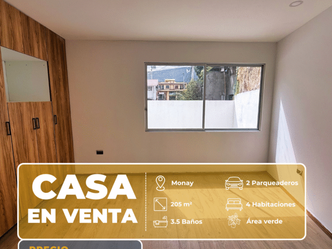 casa monay en venta