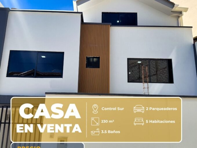 Casa en venta