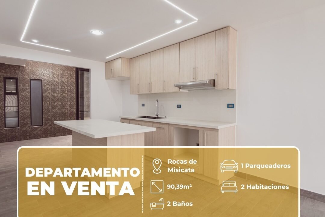 Misicata 90k departamento en venta