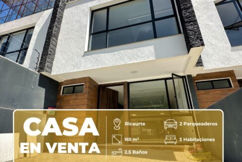 Ricaurte Casa en venta