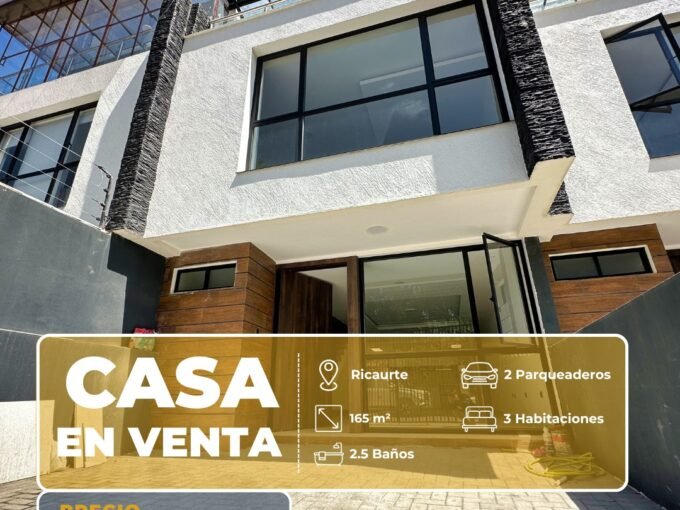 Ricaurte Casa en venta
