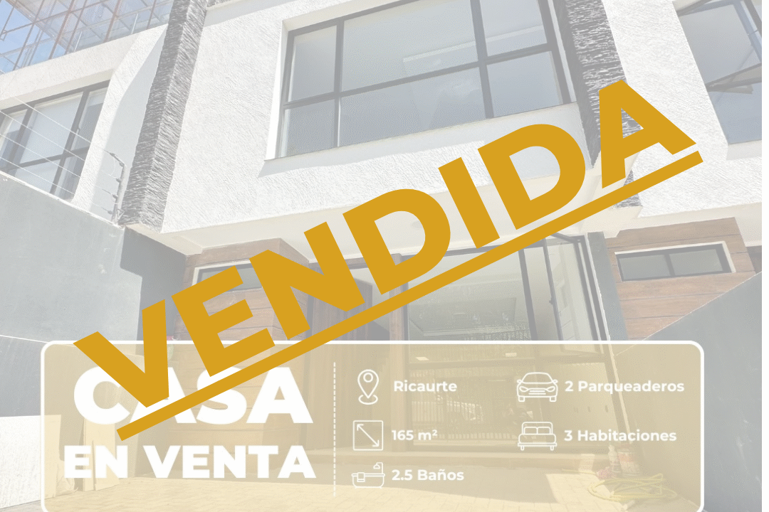 VENDIDA departamento