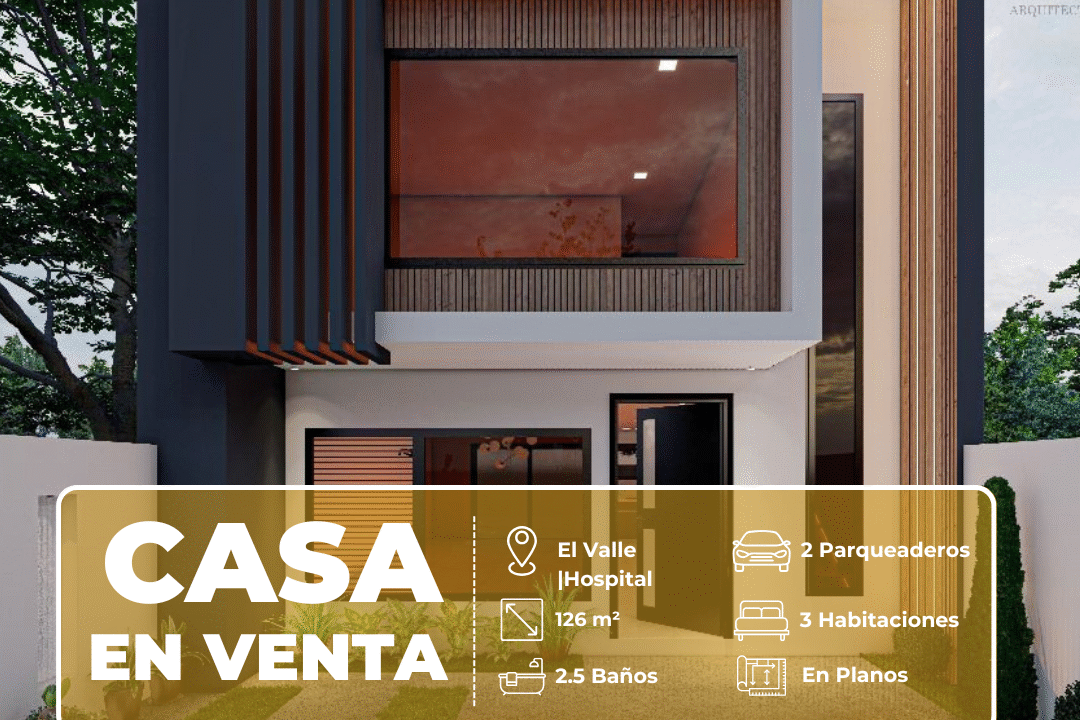 Tu futura casa en El Valle ya está en planos!