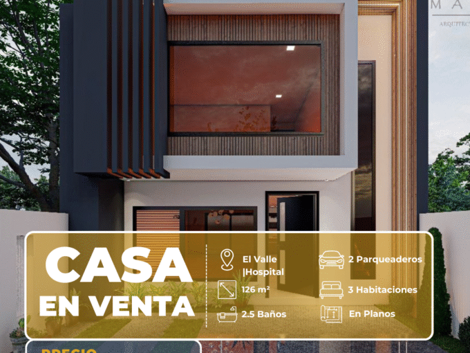 Tu futura casa en El Valle ya está en planos!