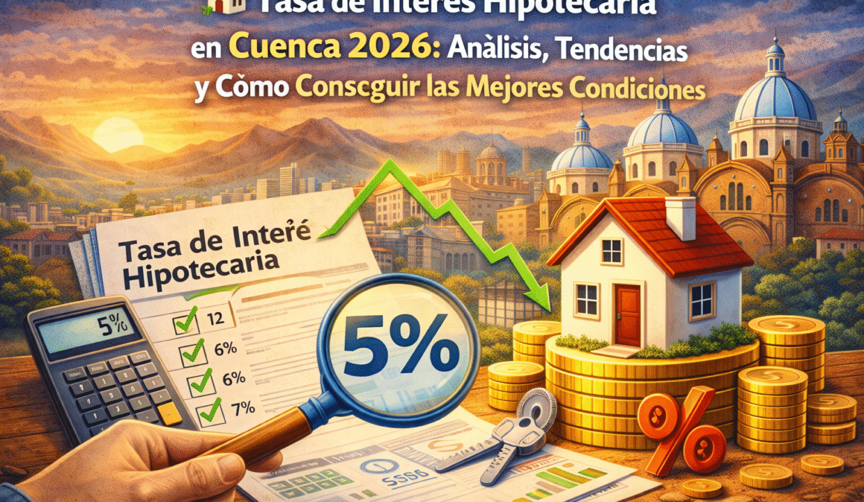 Tasa de Interés Hipotecaria en Cuenca 2026