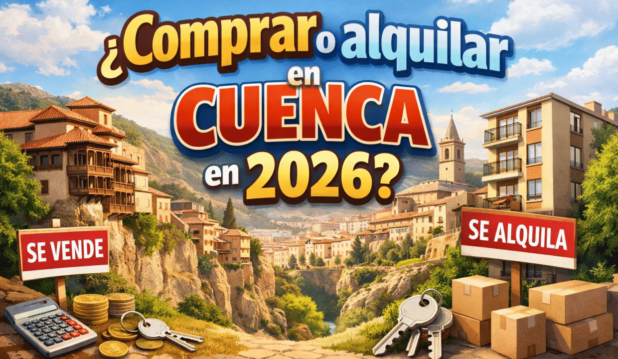 ¿Comprar o alquilar en Cuenca en 2026?