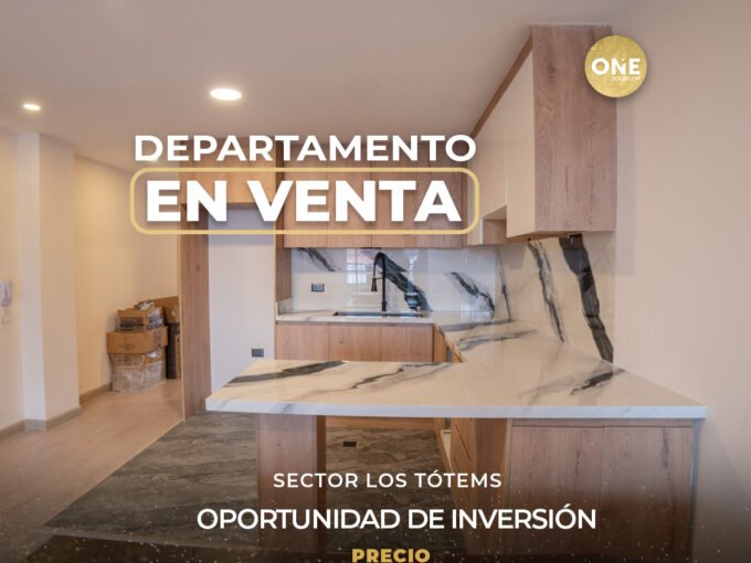 Departamento en venta en Los Tótems, Cuenca